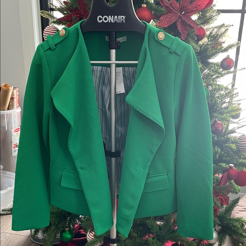 Cleo Vibrant Green Women's Blazer